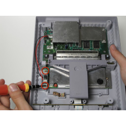 Замена выключателя питания Super Nintendo