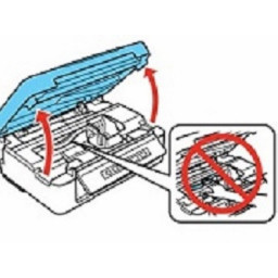 Замена чернильных картриджей Epson NX230
