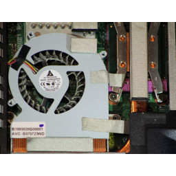 Замена вентилятора радиатора Gateway W350I