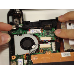 Разборка переходной платы Compaq Mini 110 Power